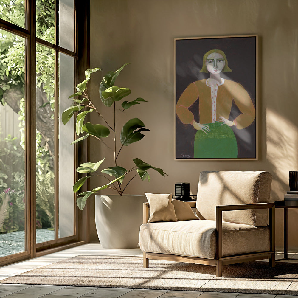 Entschlossene Frau | Poster