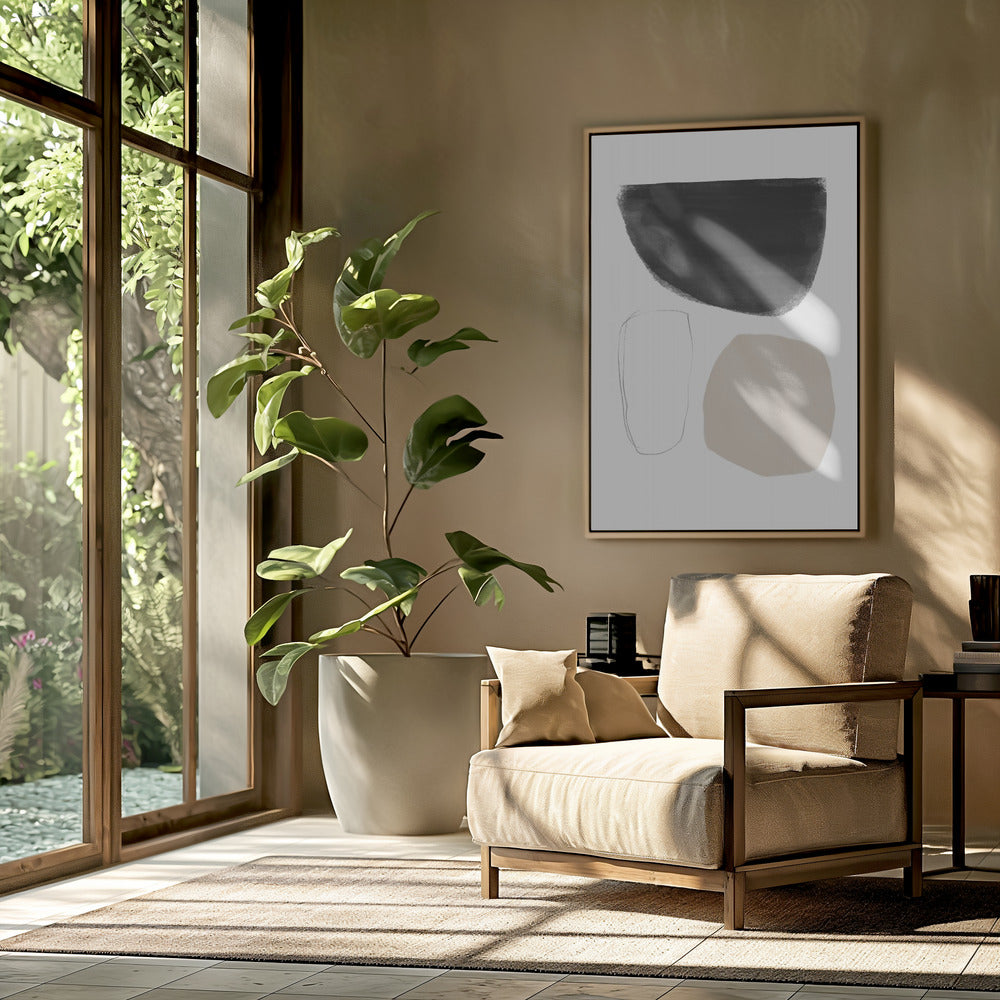 Geometrische Formen in Harmonie | Poster