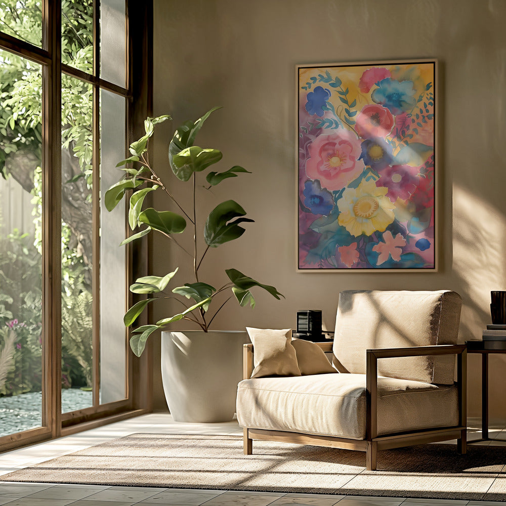 Aquarell Blumen Nr. 6 | Poster
