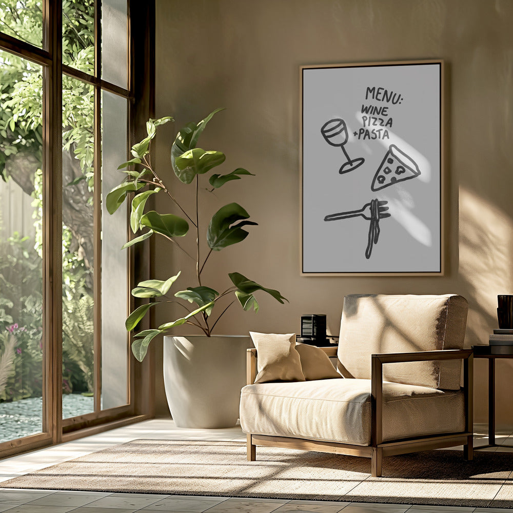Italienisches Trio-Vergnügen | Poster
