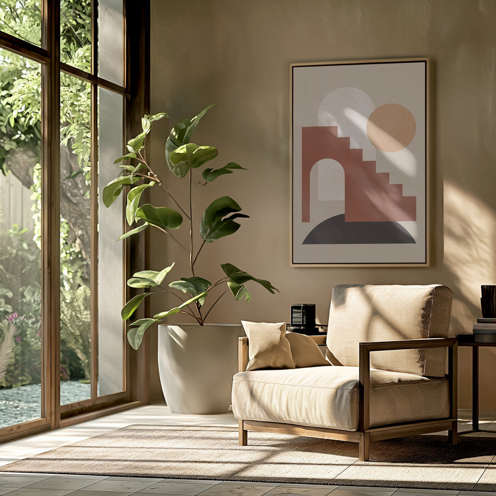 Geometrische Komposition 4 | Poster