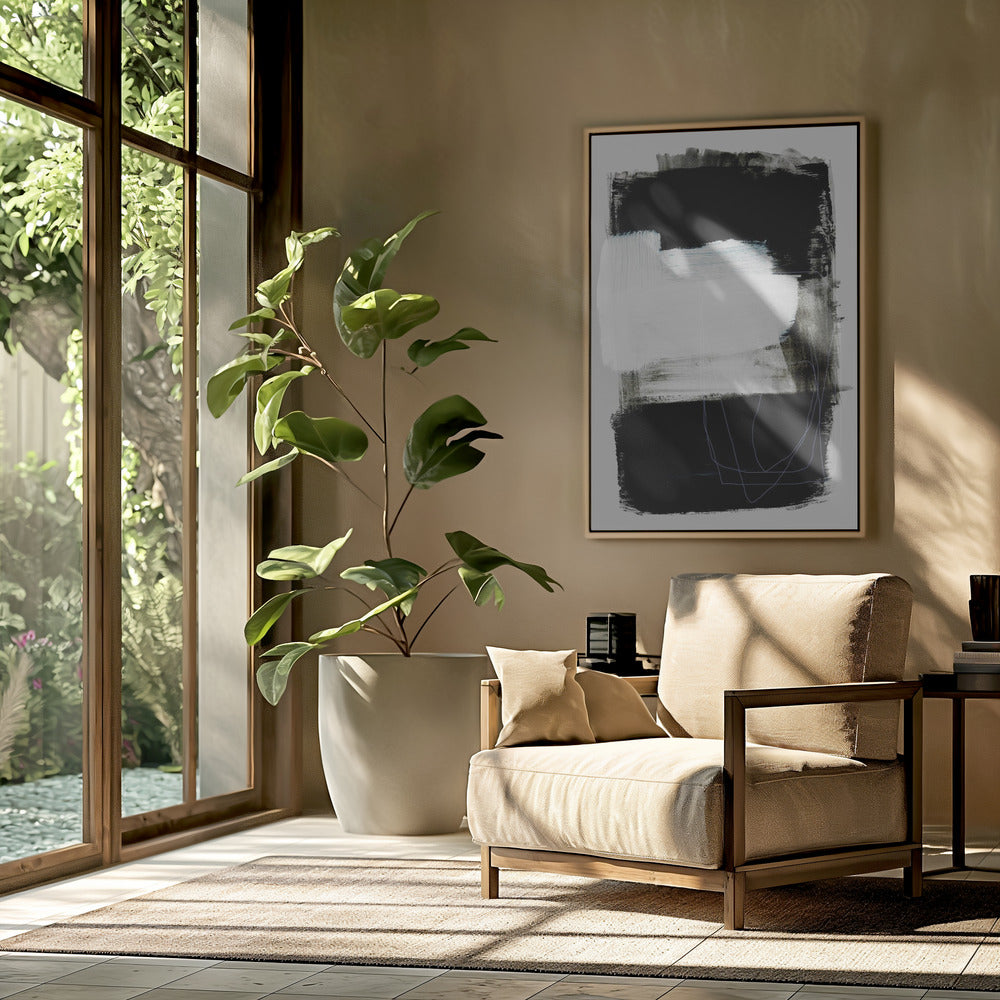 Abstrakte Pinselstriche 130 | Poster