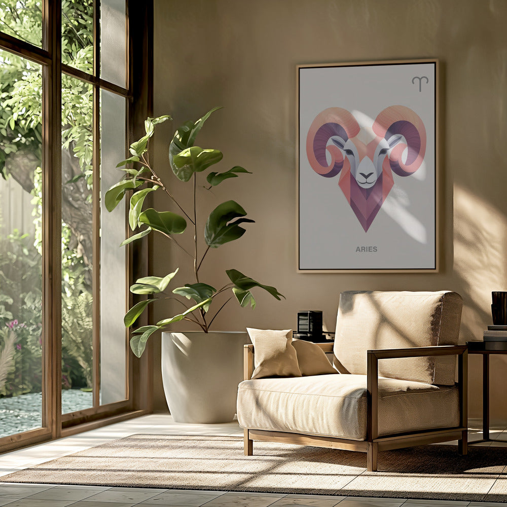 Sternzeichen Widder Kunst | Poster