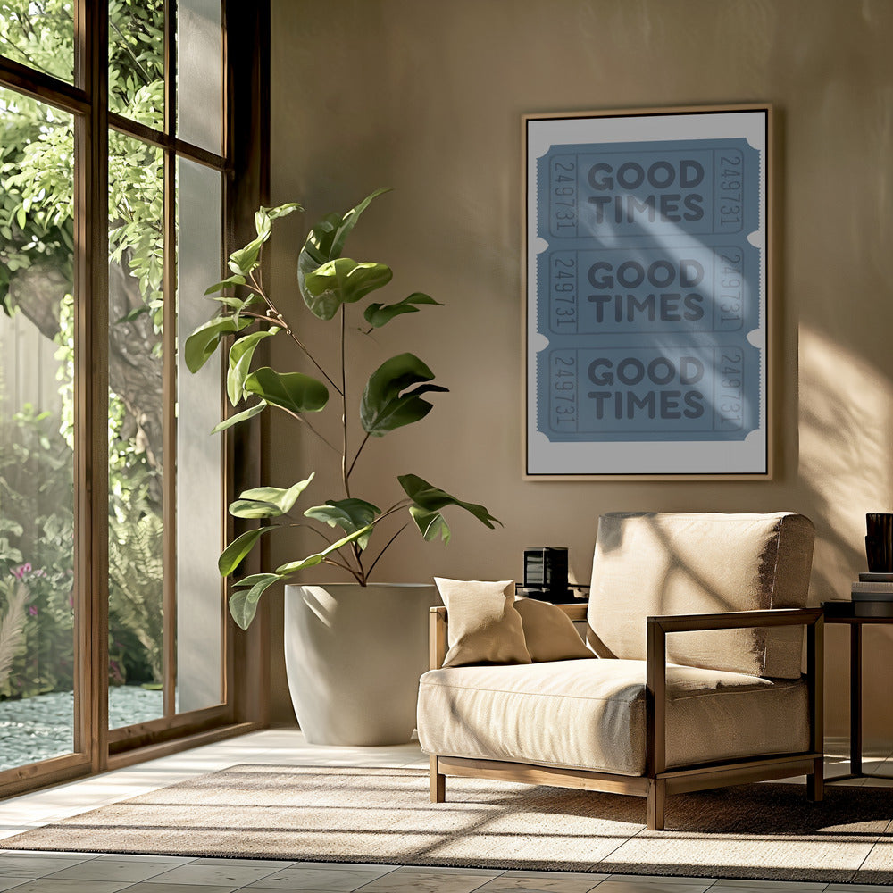 Blaue Gute Zeiten | Poster