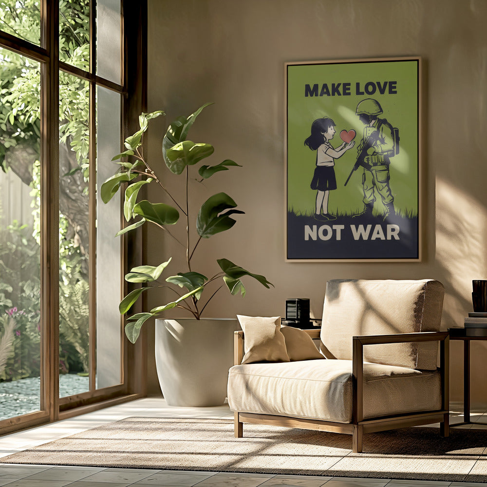 Liebe machen, nicht Krieg | Poster