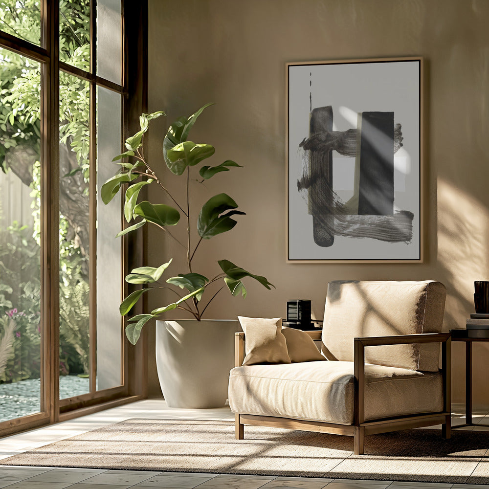 Zen-Pinselstrich 3 | Poster