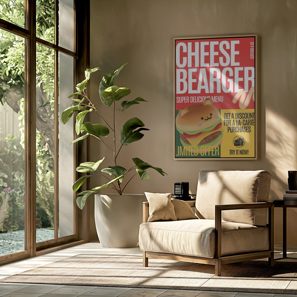 Cheeseburger Angebot | Poster