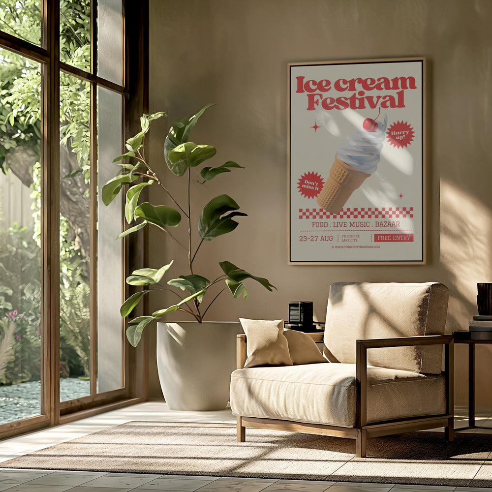 Eiscreme-Festival | Poster