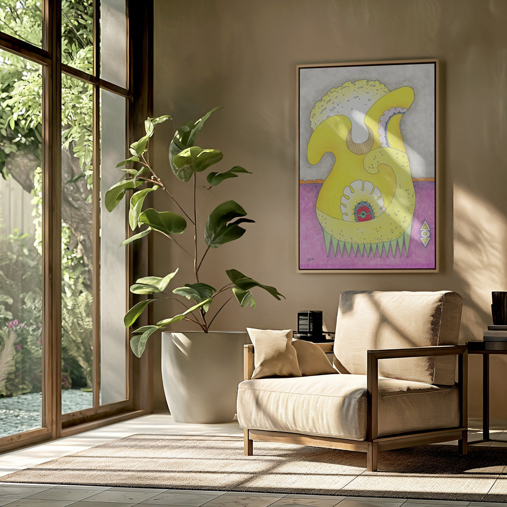 Gelbe Rose | Poster