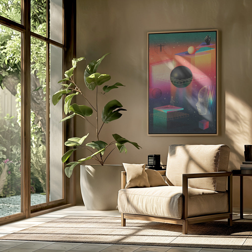 Zwischen den Dimensionen | Poster