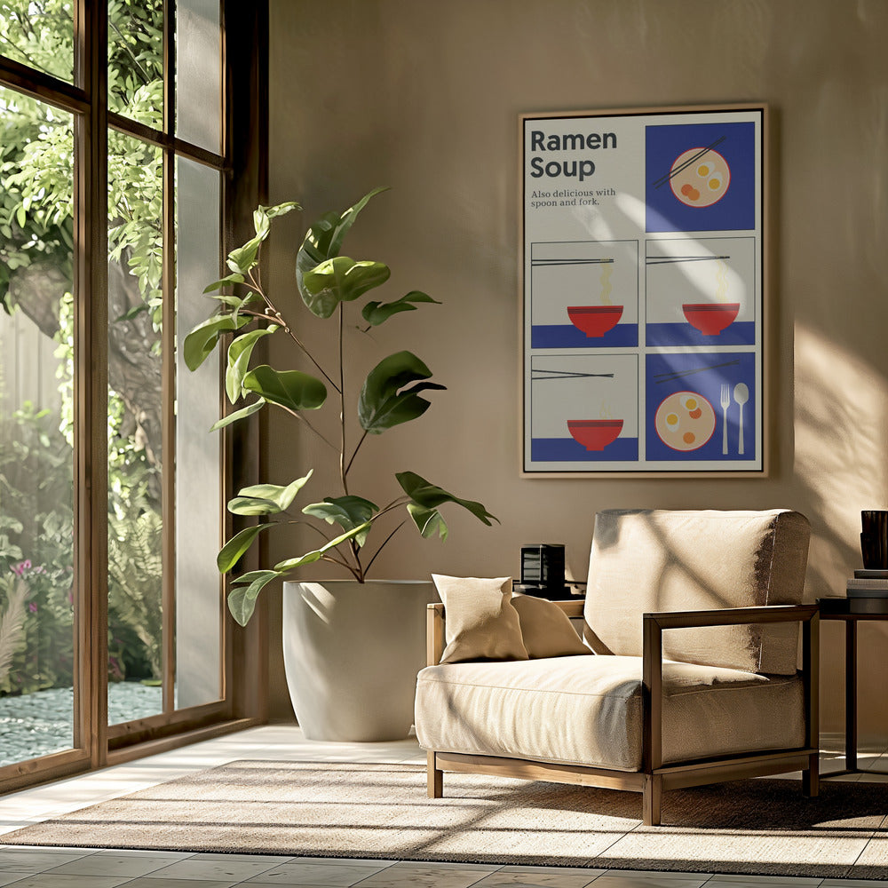 Poster Ramen-Suppe | Poster