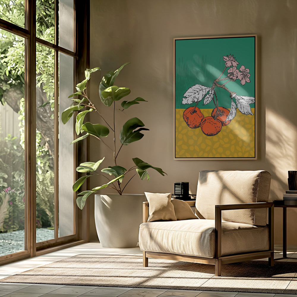 Super Fruits – Kirsche für Leidenschaft und Liebe | Poster