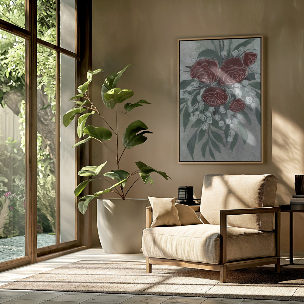 Zeldah rote Rosen | Poster
