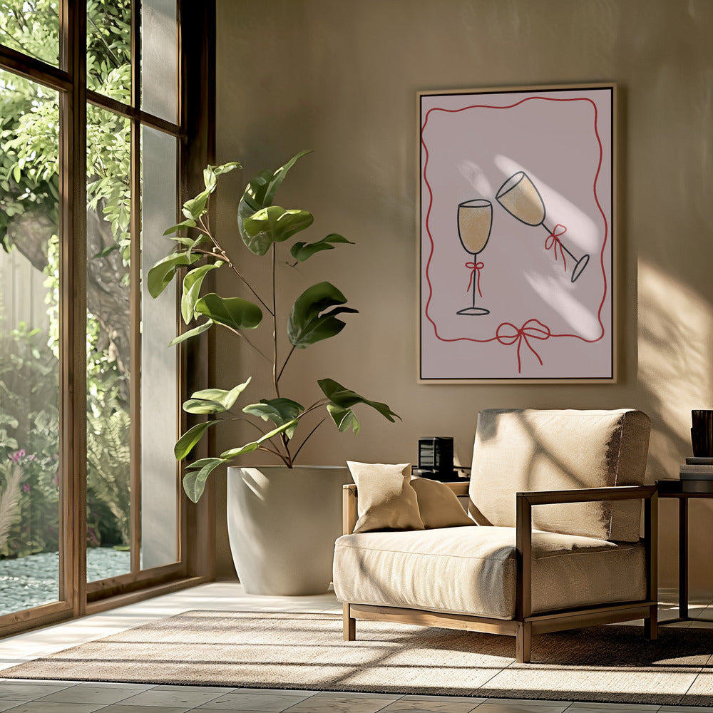 Champagne Cheers | Poster