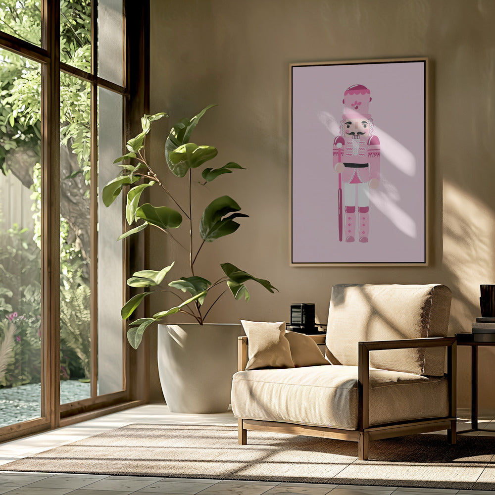 Rosa Nussknacker-Charme | Poster