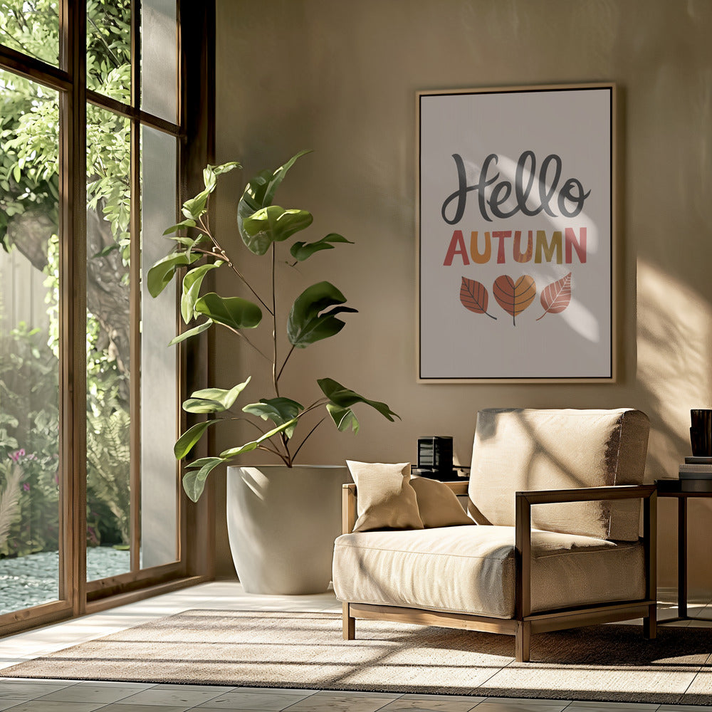 Hallo Herbst | Poster