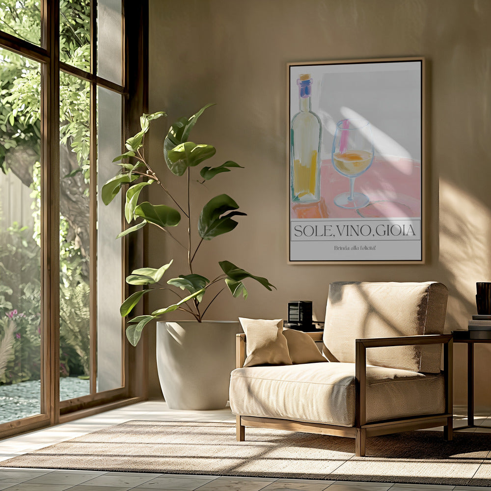 Seezunge, Wein, Gioia | Poster