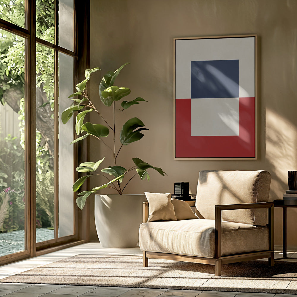 Überlappende Geometrie 6 | Poster