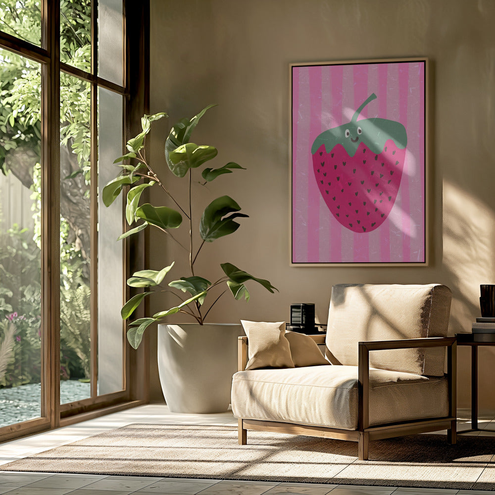 Hello strawberry | Poster