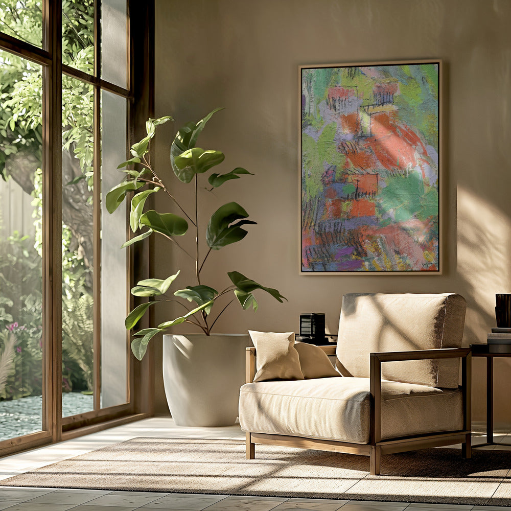 Verzauberte Farblandschaft | Poster