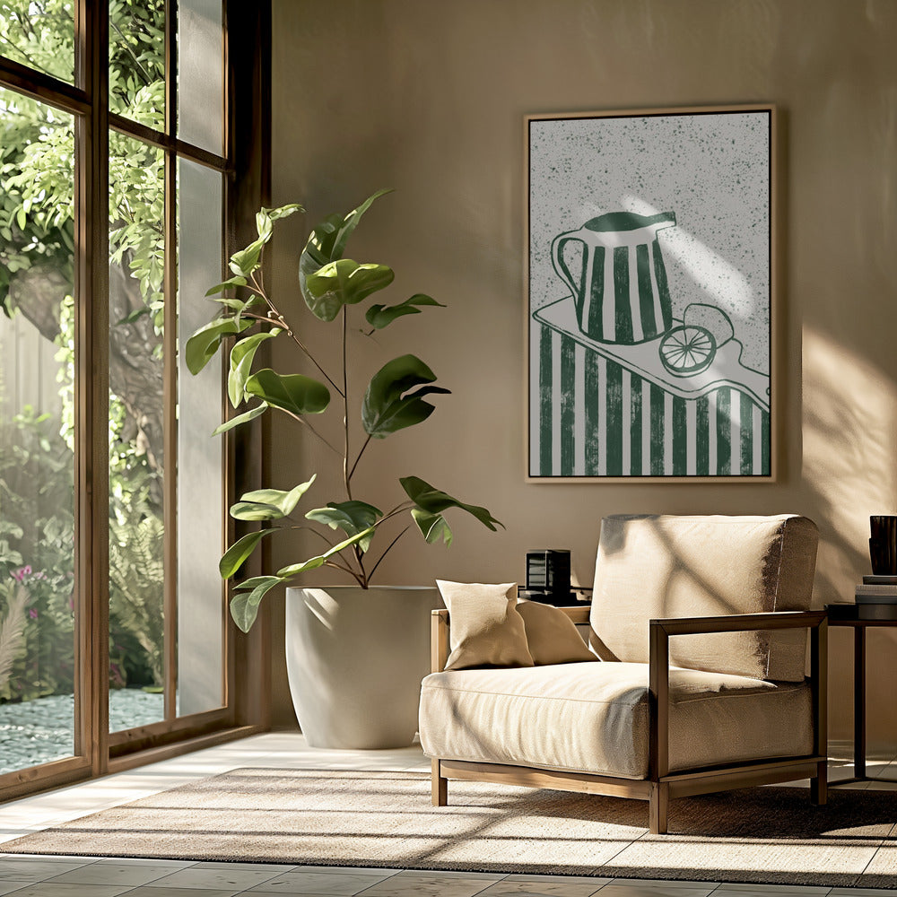 GRÜN SERVIERT | Poster