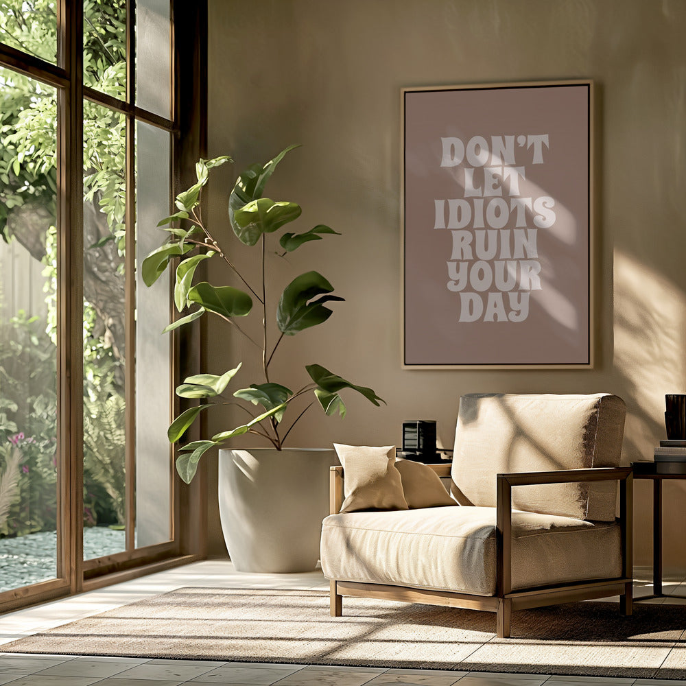 Ruiniere deinen Tag | Poster