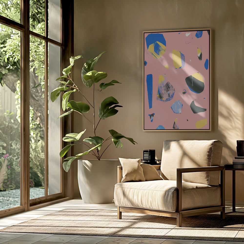 Felsen Pink | Poster