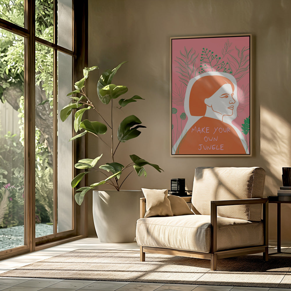 Gestalte deinen Dschungel | Poster