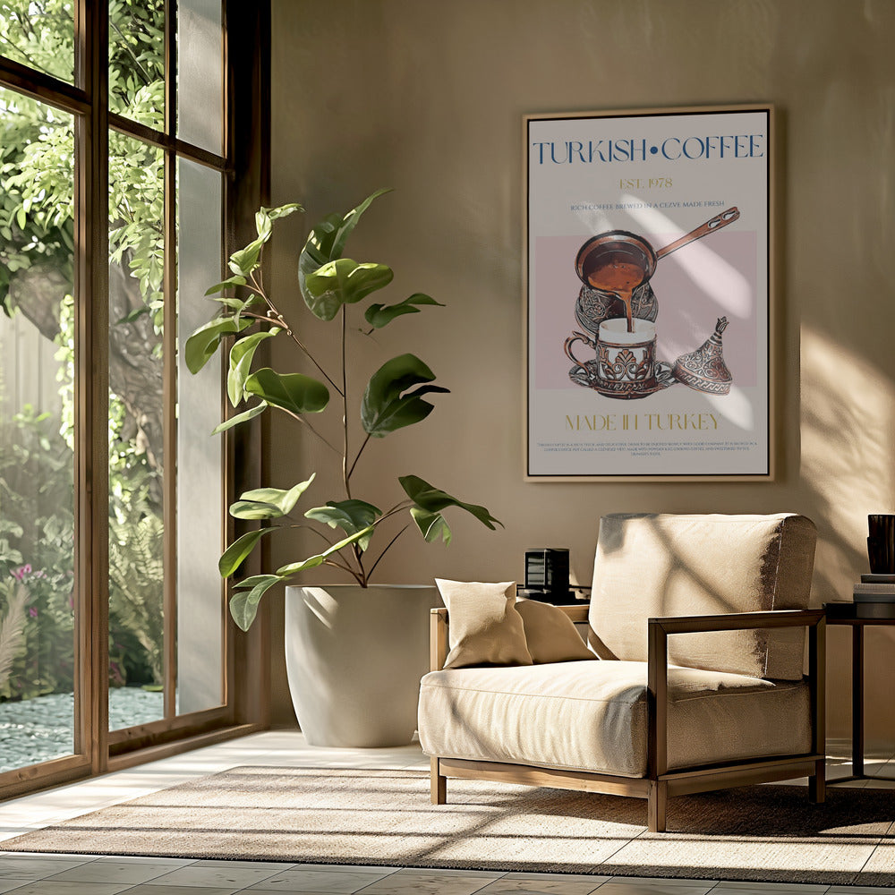 Türkischer Kaffeedruck | Poster