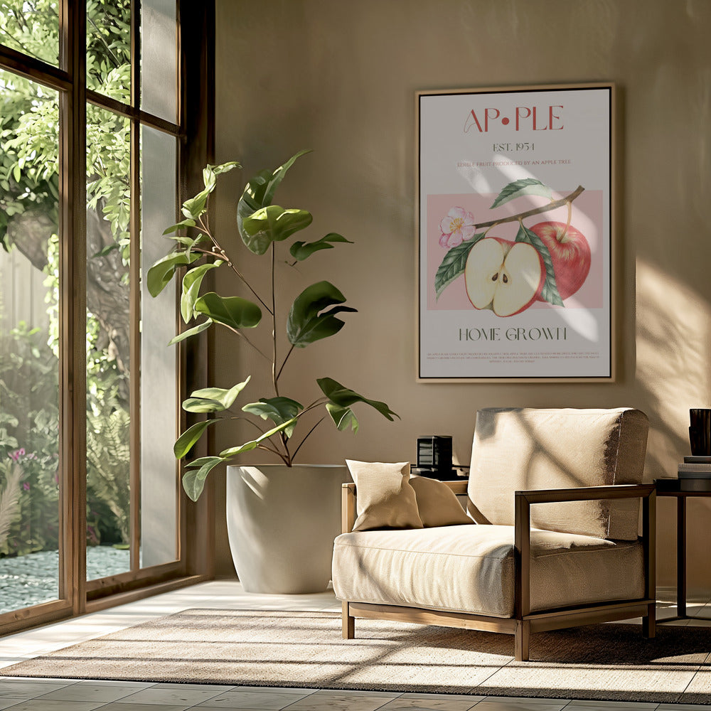 Geerntete Äpfel | Poster
