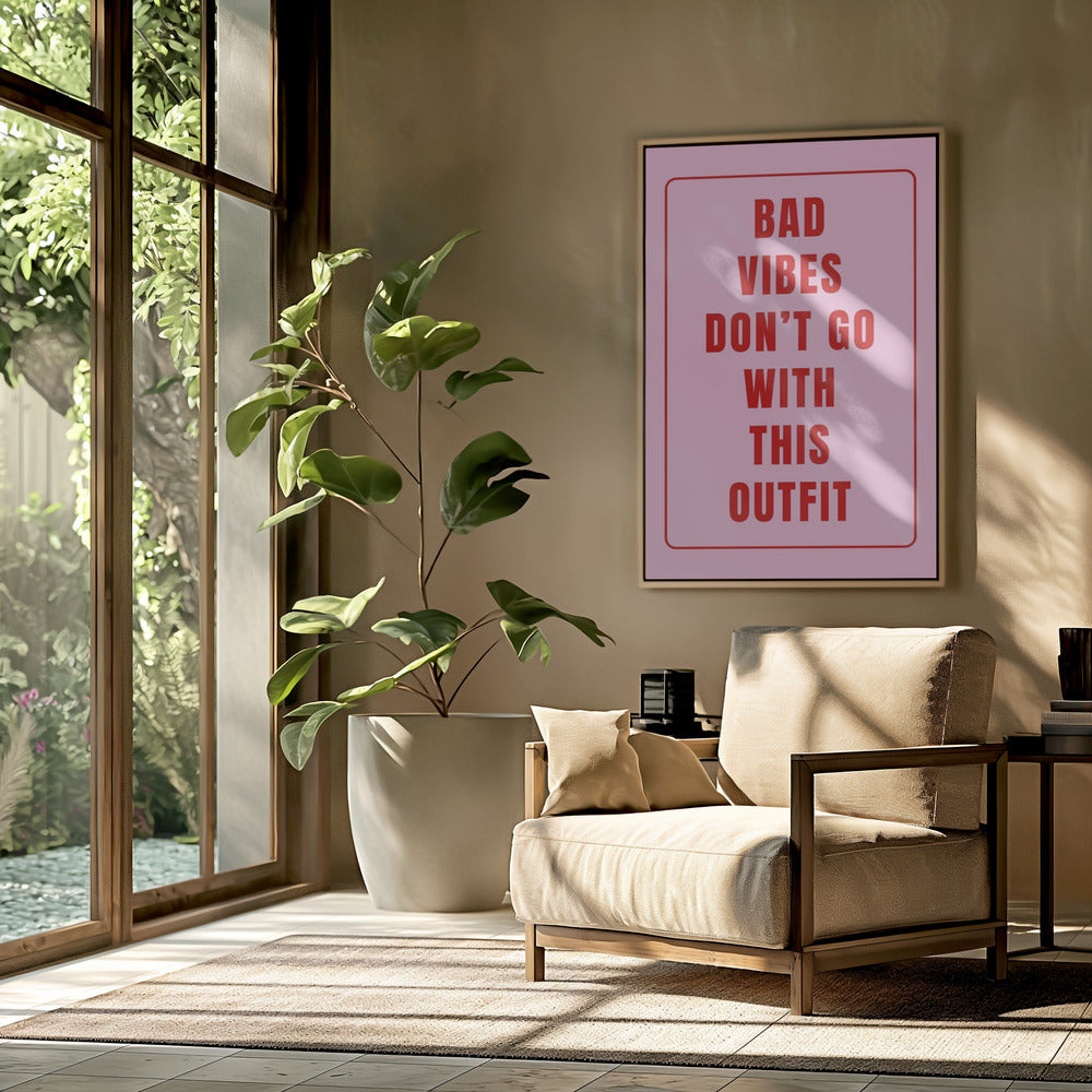 Positive Vibe Garderobe | Poster