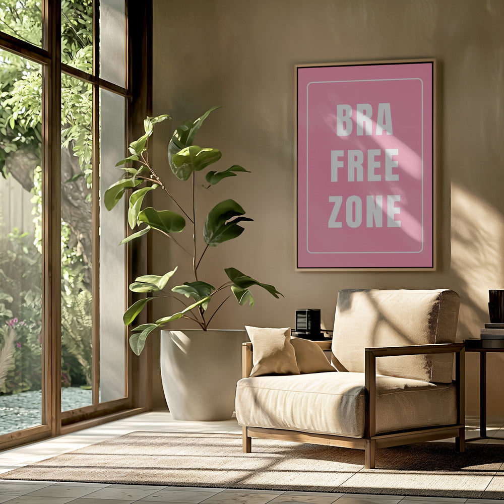 Freiheitszone-Schild | Poster