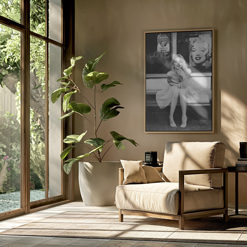 Neues Marilyn SW | Poster