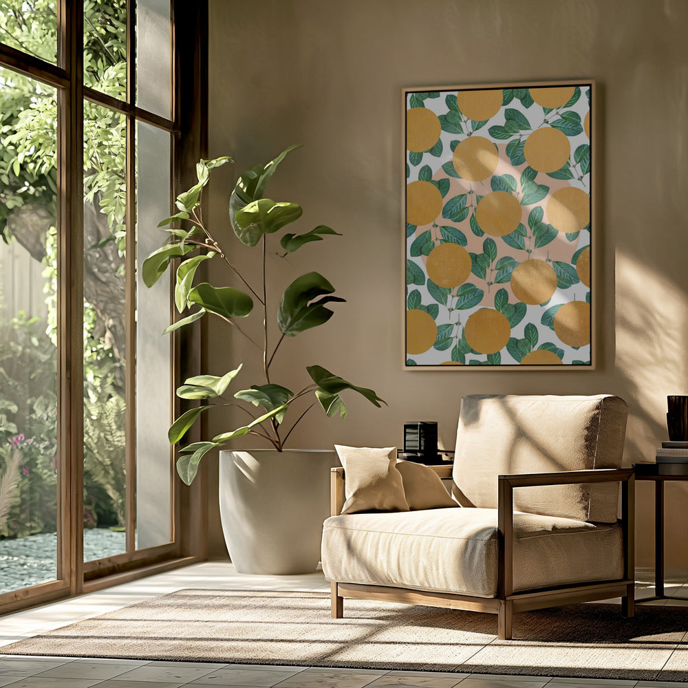 Beverly Botanisches Abstraktes Tropisches Poster