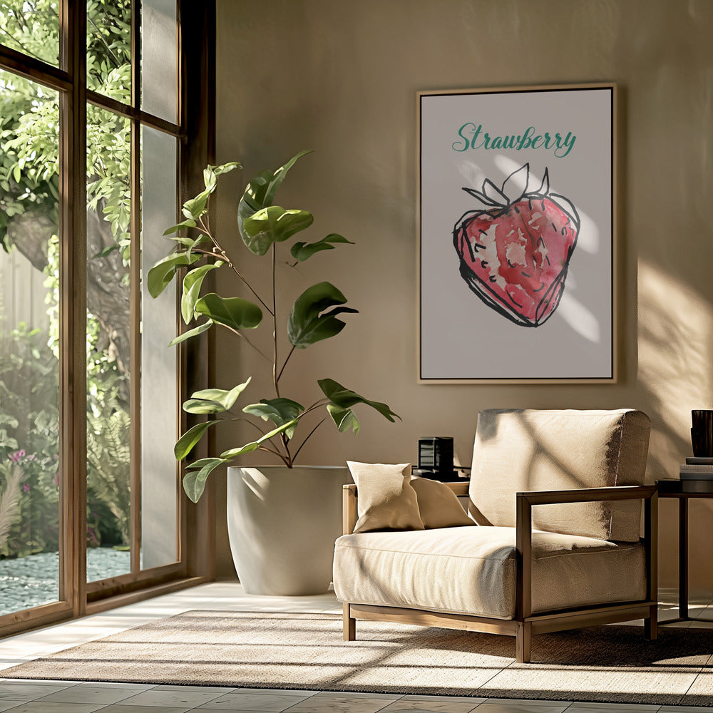 Strawberry Charm | Poster