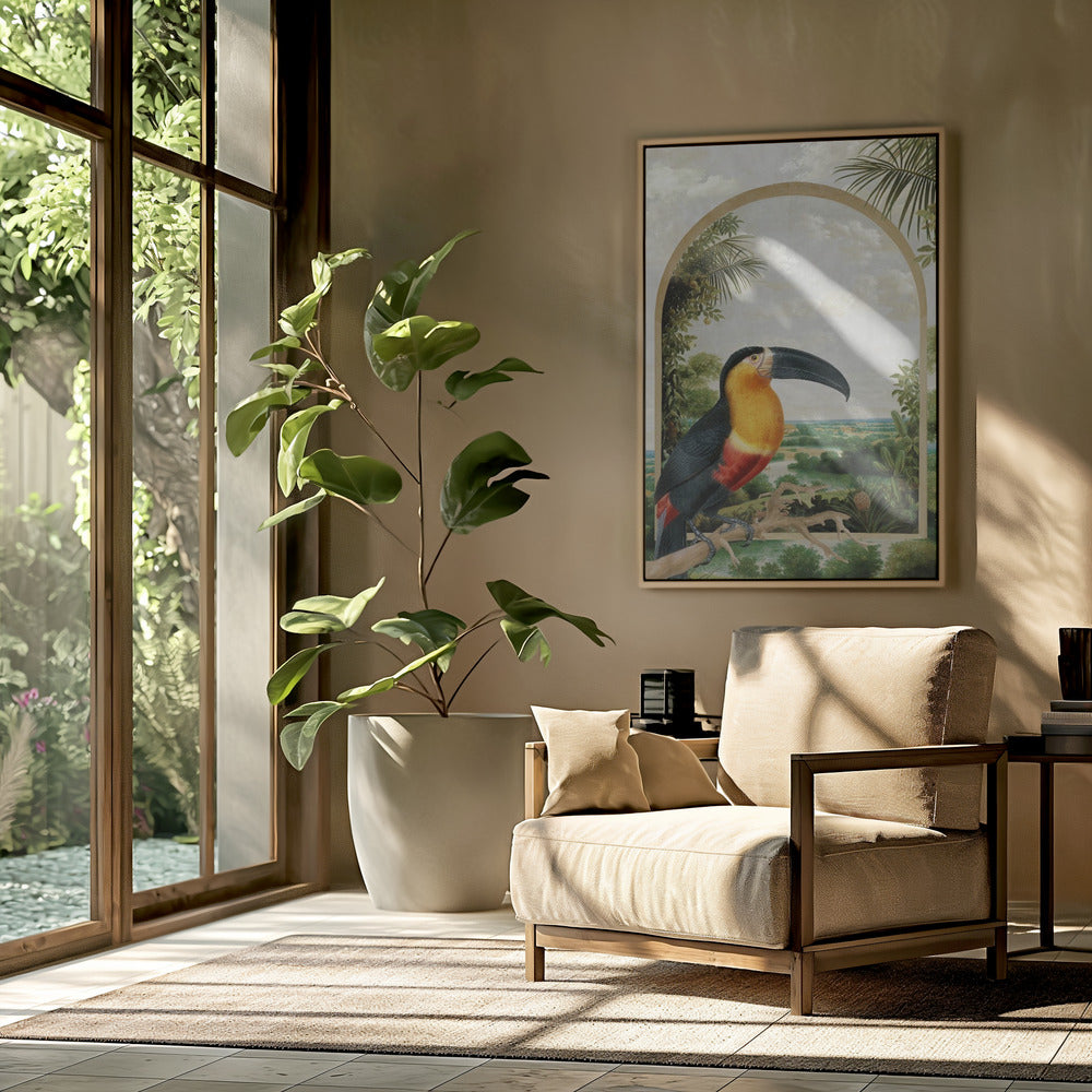 Toucan Perched on a Branch | Poster