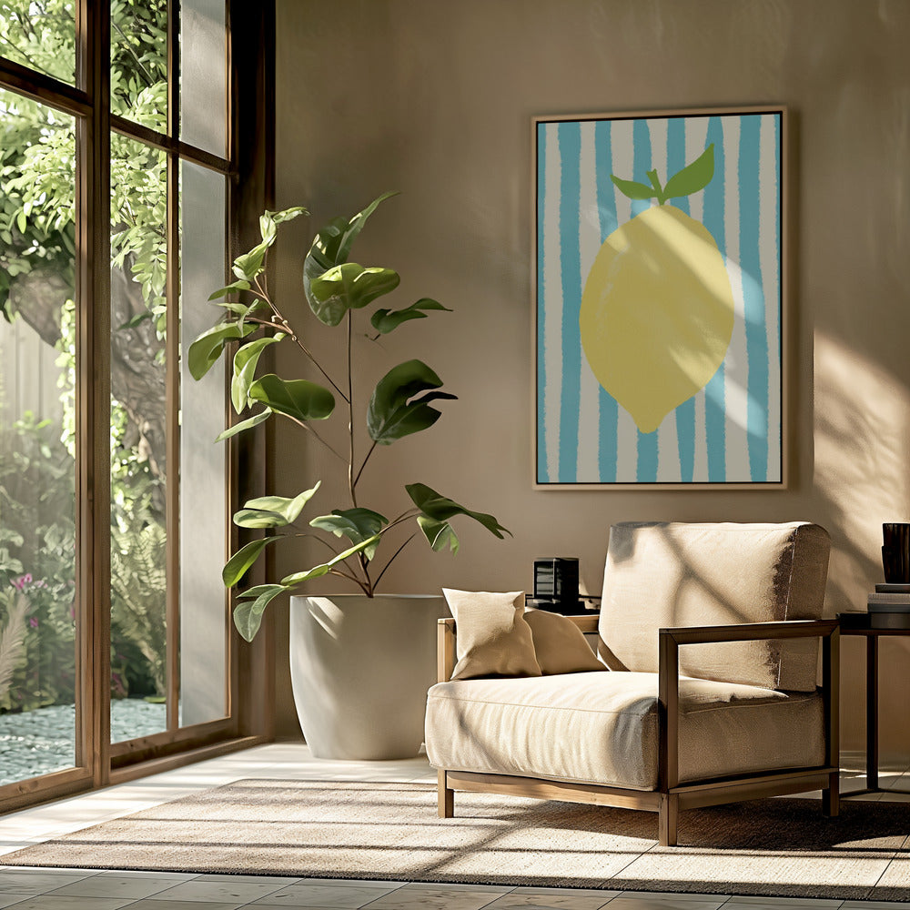 Limone hellblau | Poster