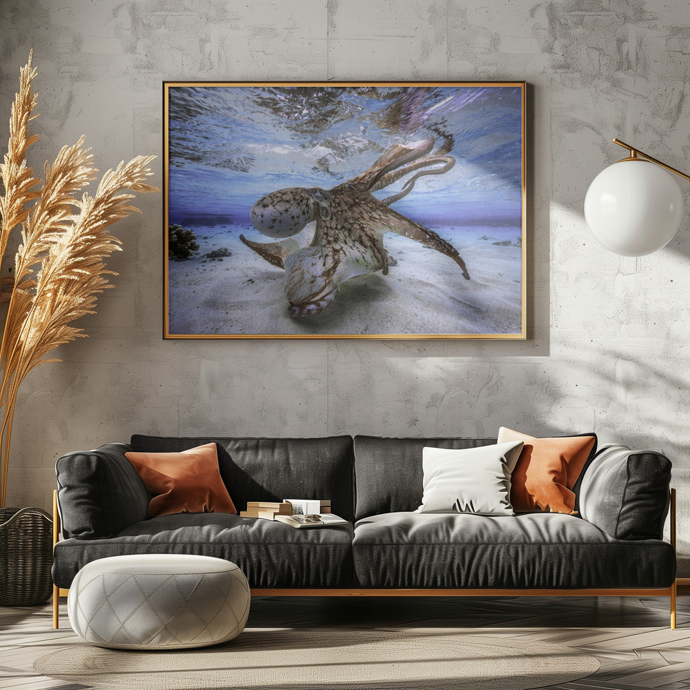 Tanzender Oktopus | Leinwand