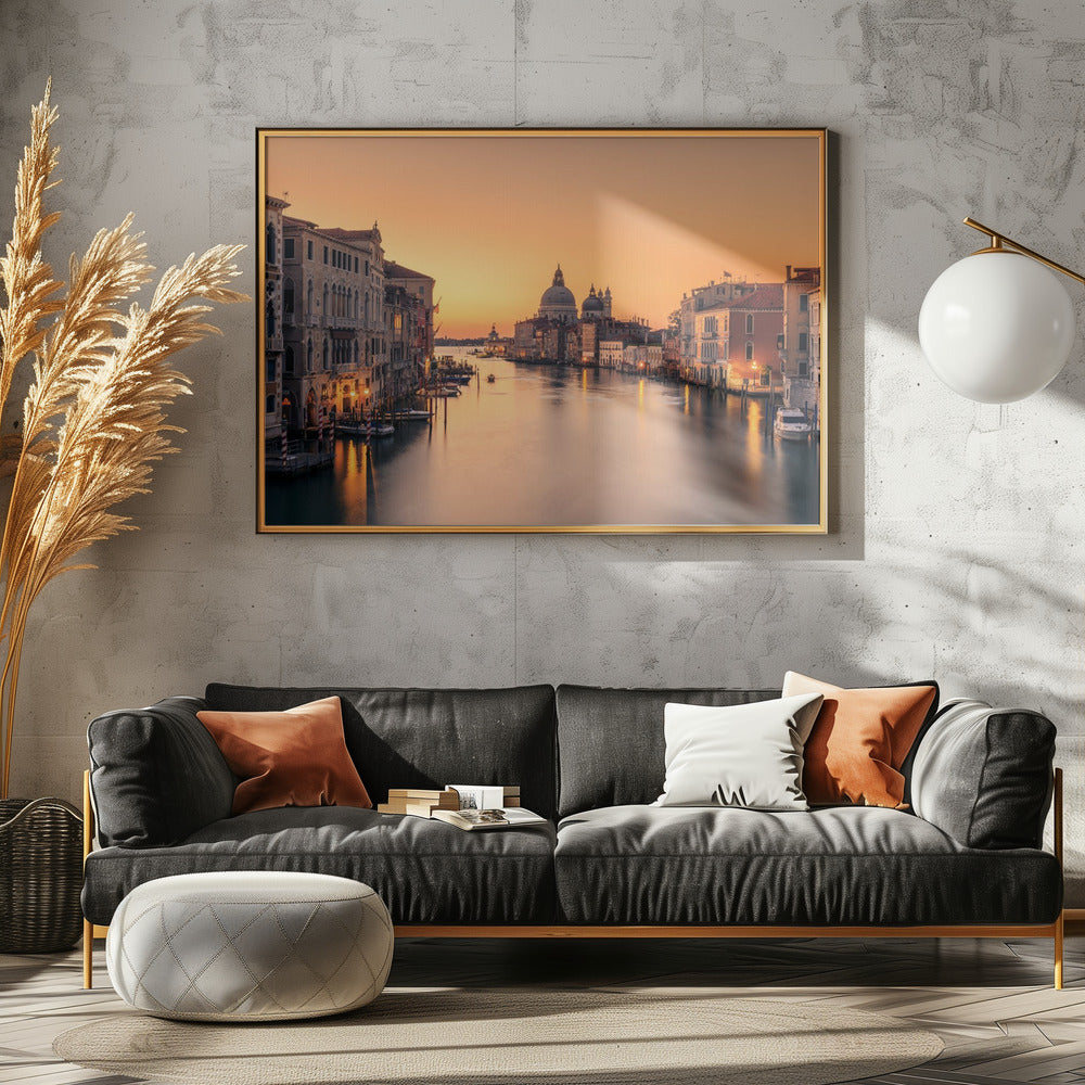 Morgendämmerung in Venedig | Poster