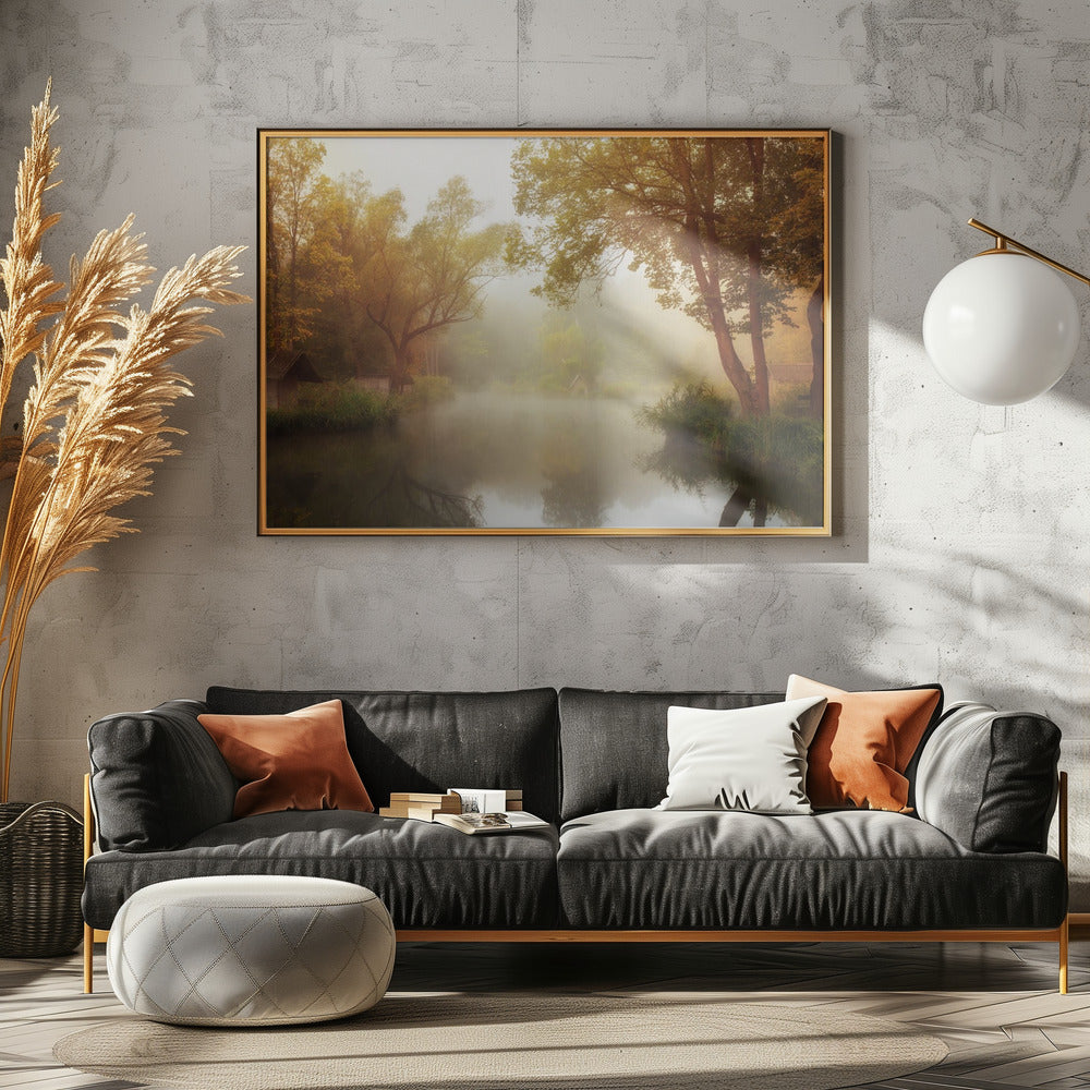 Foggy Autumn | Poster