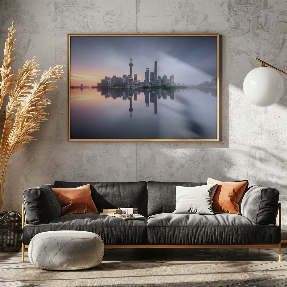 Guten Morgen Shanghai | Leinwand