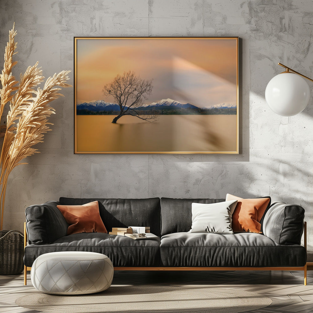 Morning glow of the Lake Wanaka | Canvas
