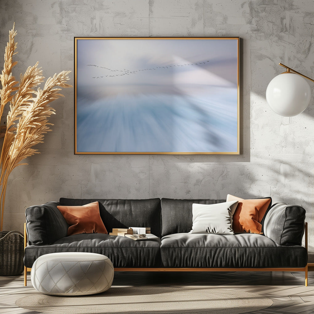 überfliegen | Leinwand