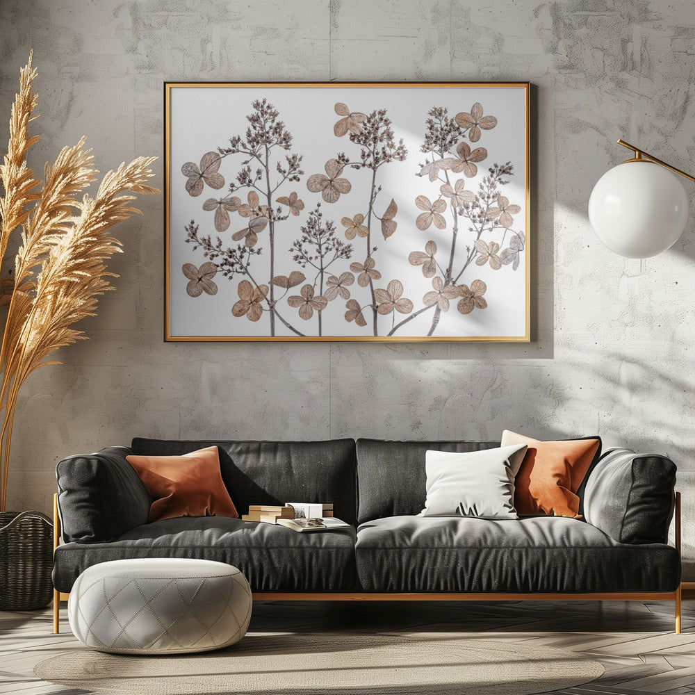 Rispenhortensie | Leinwand