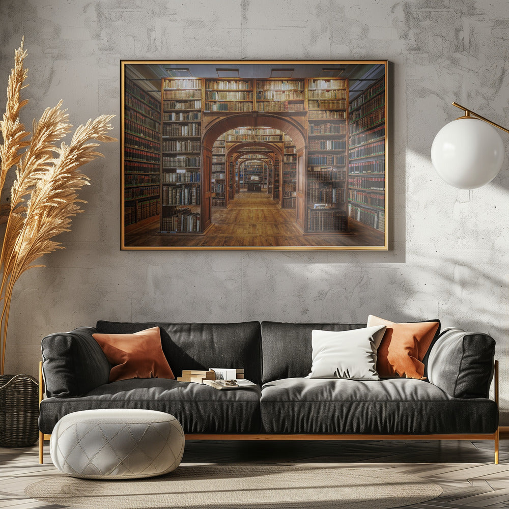 Oberlausitzische Bibliothek der Wissenschaften | Leinwand