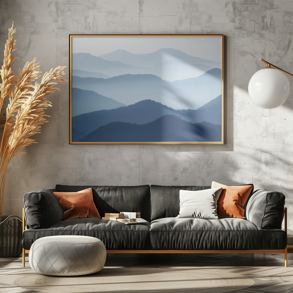Blaue Wellen | Leinwand