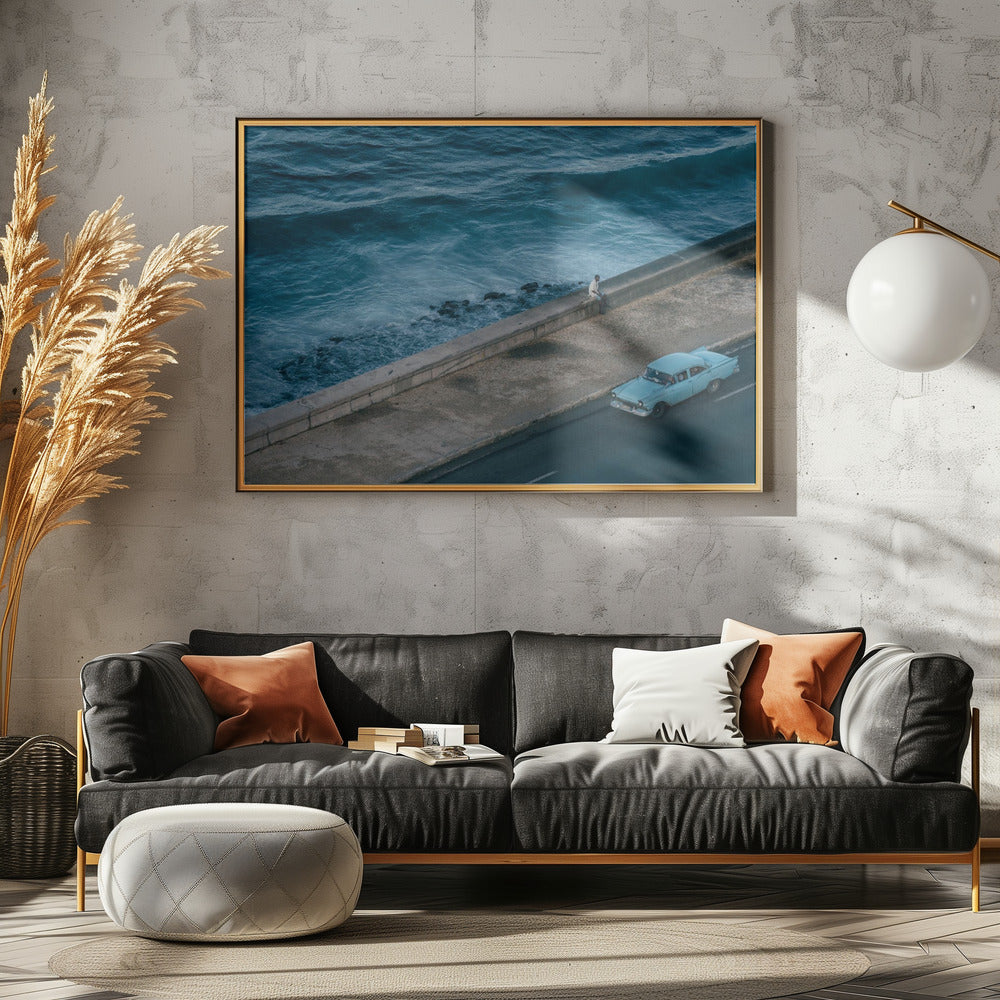 Malecon Strand | Leinwand