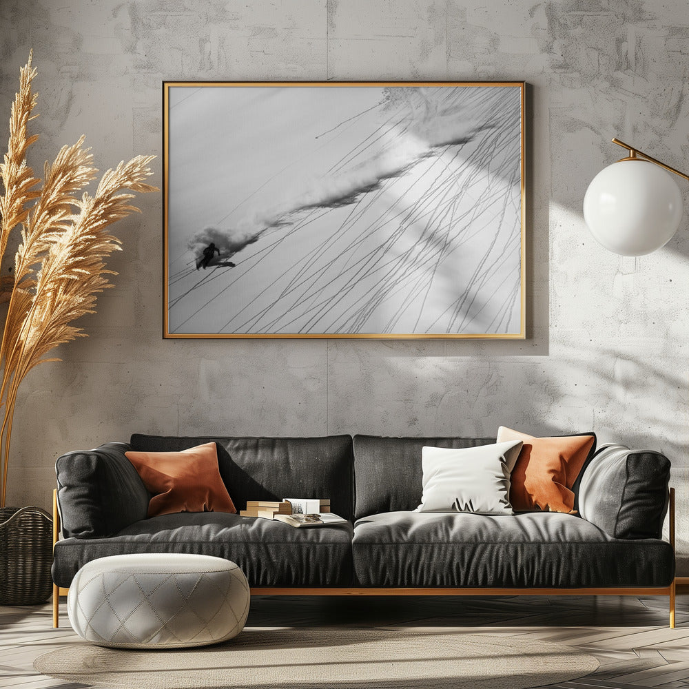 Ski-Pulver | Poster