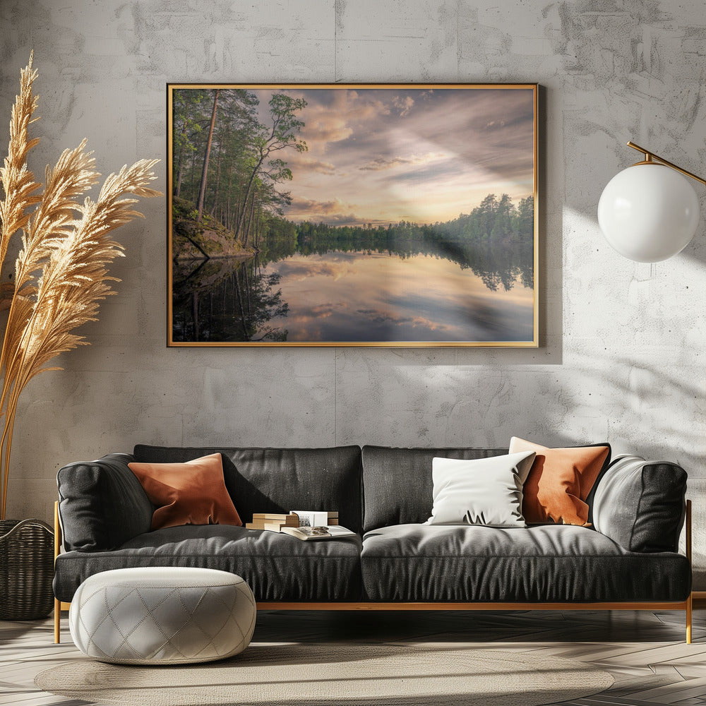 See Tarmsjön, Schweden | Leinwand
