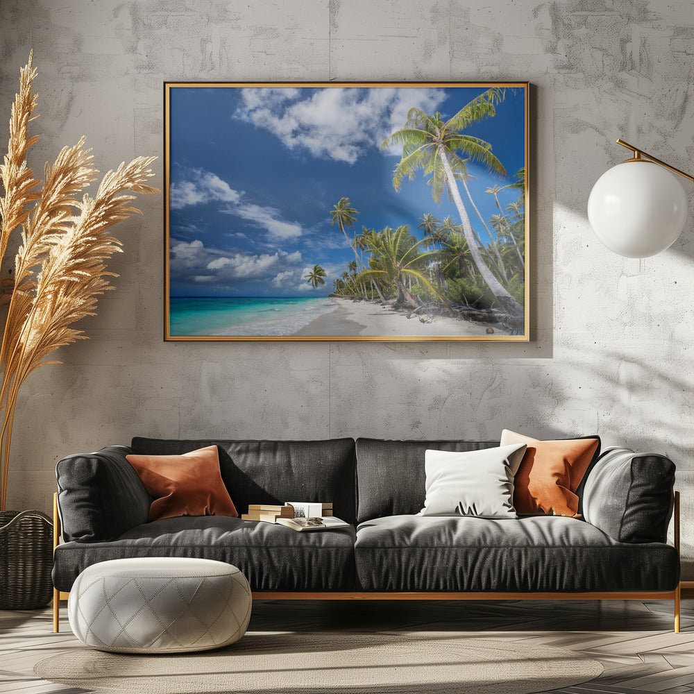 Einsame Insel | Leinwand